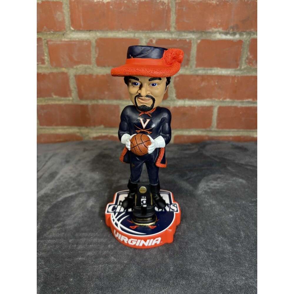 Cavman Virginia Cavaliers 2019 Men's Basketball National Champions Bobblehead